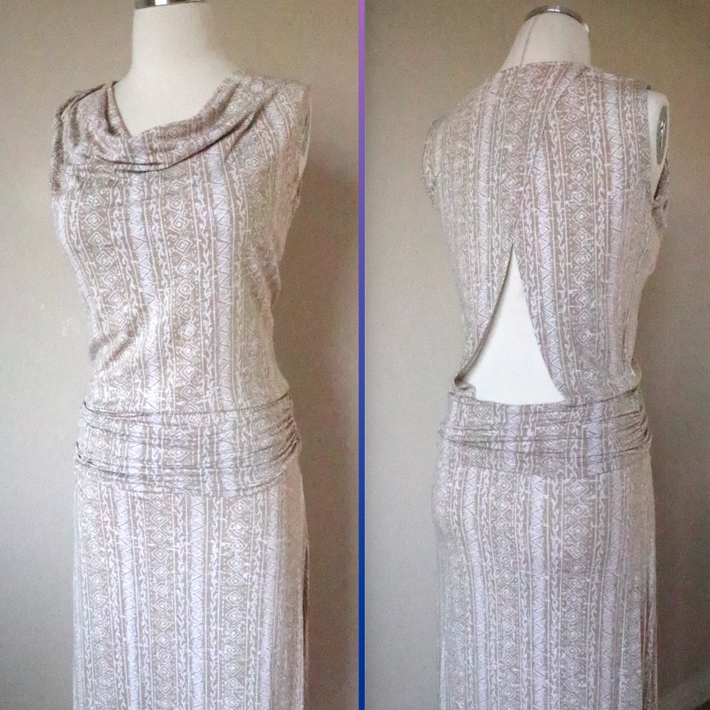 Tart maxi sleeveless dress with cutout back XS